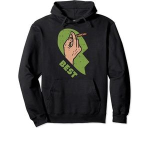 Best bud hoodies. One is a small and the other is a large. Sold as pair